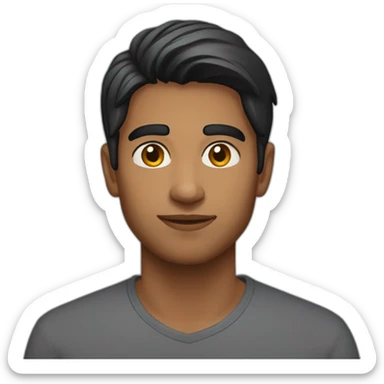 25 year old Indian straight male sticker