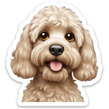 Cockapoo sticker
