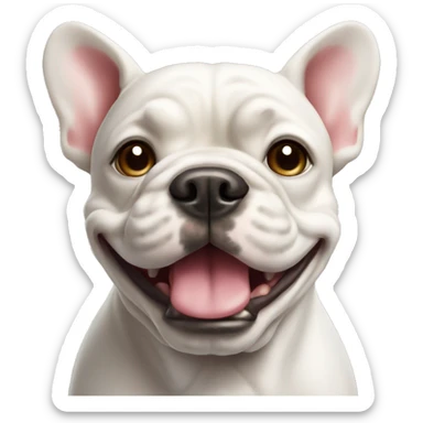 French bull dog sticker