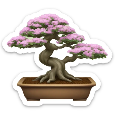 bonsai tree sticker