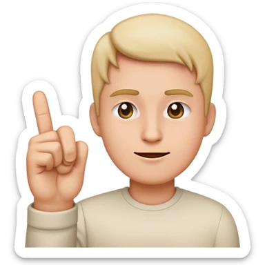 💁‍♀️ emoji but with middle finger instead of hand sticker