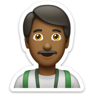 Hobre residiendo dinero sticker