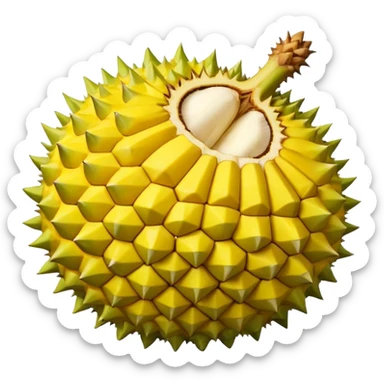 Durian citrus sticker