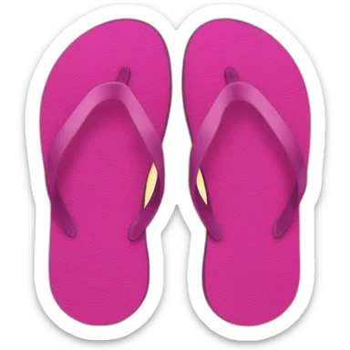 Flip flops sticker