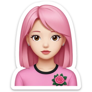 Rose blackpink sticker