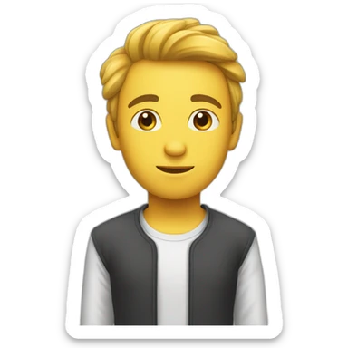 La vie peut parfois être difficile.  sticker