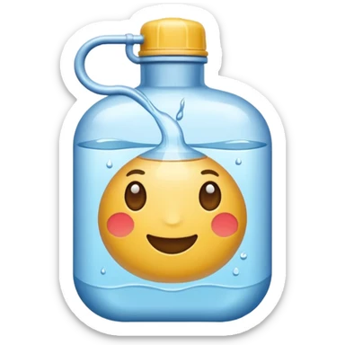 water canteen sticker