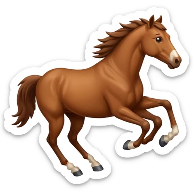 wild horse  sticker
