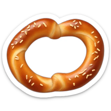 floor pretzel sticker