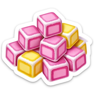 Turkish delight white plate sticker