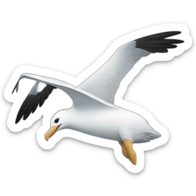 Flying Albatross sticker