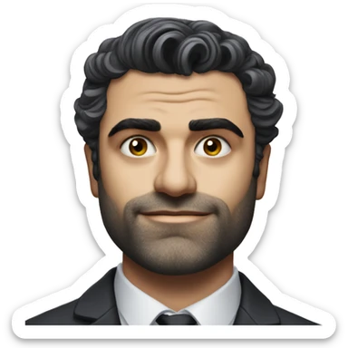 oscar isaac sticker