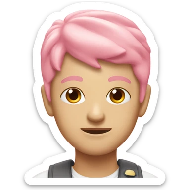 ⚠️ Pink pastel sticker