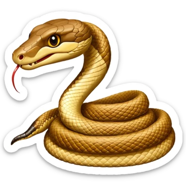 Un serpent du desert sticker