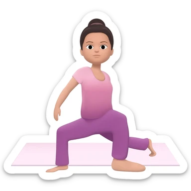 yoga sticker
