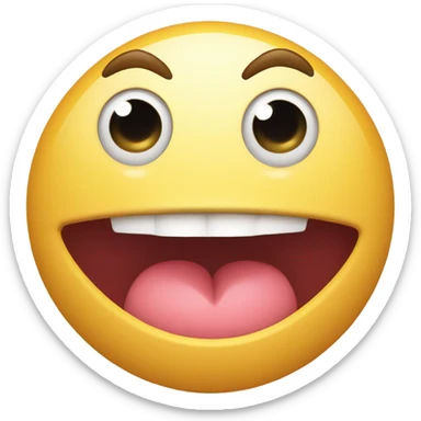 Drooling face with heart eyes sticker