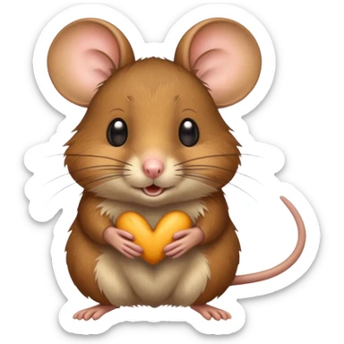 field mouse sticker