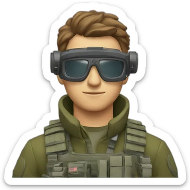 aircraft shooter sticker