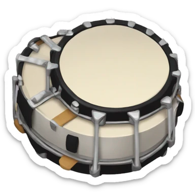 tambourine sticker