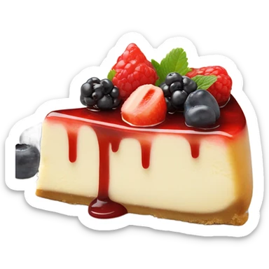 Cheese cake  sticker