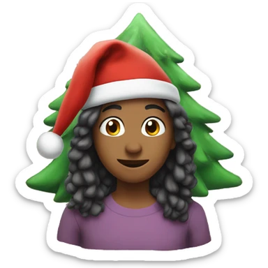 Christmas sticker