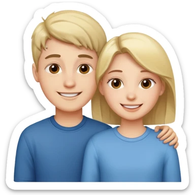 10 boy and a girl in a relationship and they are both so pretty I can’t wait for the next chapter to see  sticker