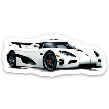 Koenigsegg CCX sticker