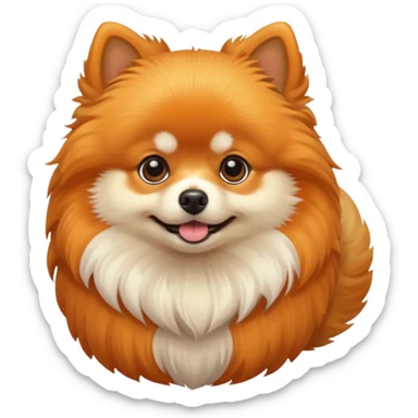 Pomeranian sticker