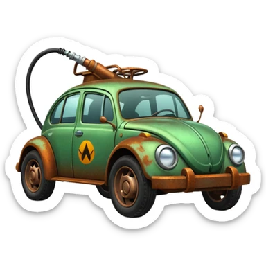 Bug sprayer car sticker