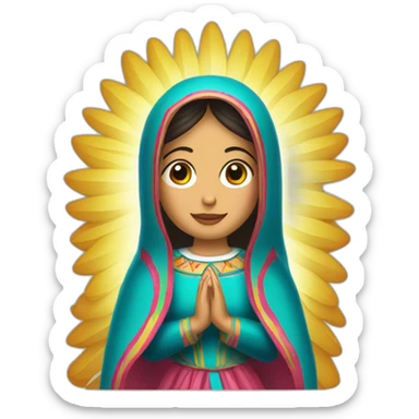 Virgen María de Guadalupe  sticker
