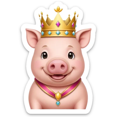 Hog Queen of Morgan county  sticker