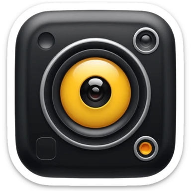 cámara seguridad inteligente sticker