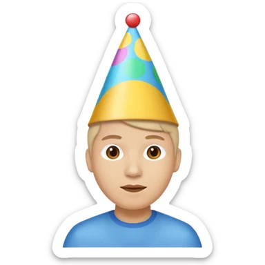 chapeau de fete 2026 sticker