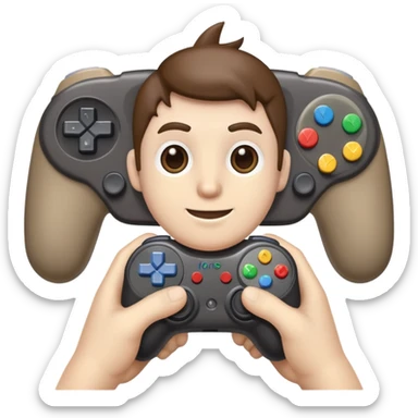 Dunkey with heard sticker