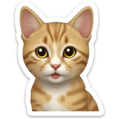 Un chaton sticker