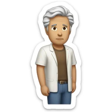 midlife crisis sticker