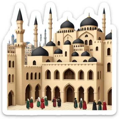 The Ottoman Empire in the year 1453The year of the Ottoman Empire 1453  sticker