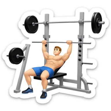 close-grip flat-benchpress sticker