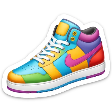 trendy shoes sticker