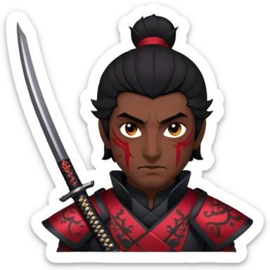 Katana Master sticker