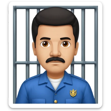 Nicolas maduro en la carcel sticker