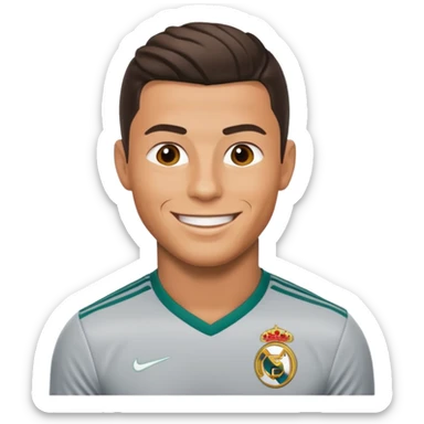 Sa un emoji de CR7  sticker