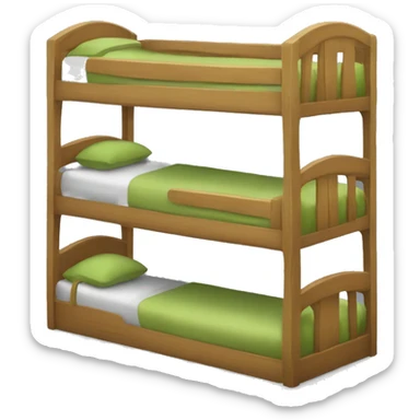 Bunk beds  sticker
