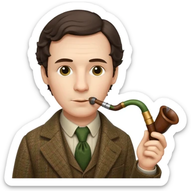 Sherlock Holmes Arthur Conan Doyle stories sticker