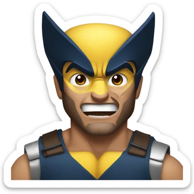 Wolverine  sticker