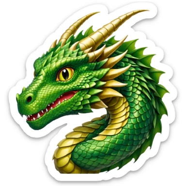 Rhaegal from Games of throne character face only front face sticker