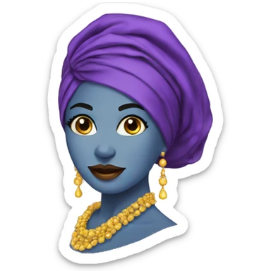 gele sticker