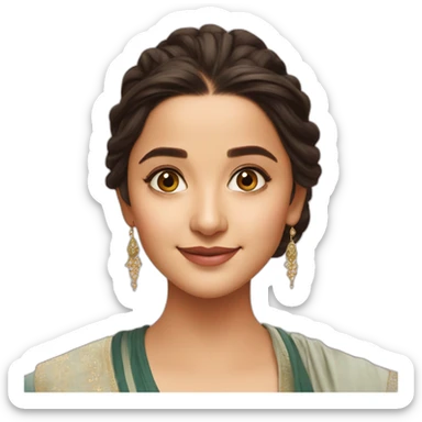 Alia bhatt sticker