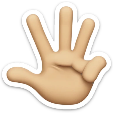 I want emoji face with to hand pointing down sticker