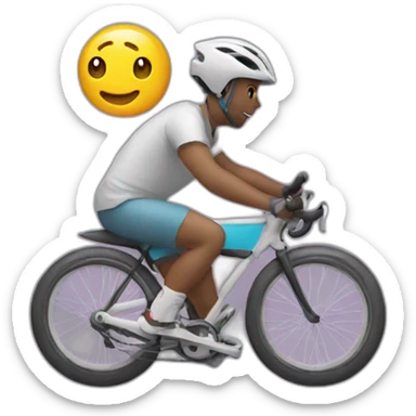 Bet with a Tee-shirt on a bike sticker